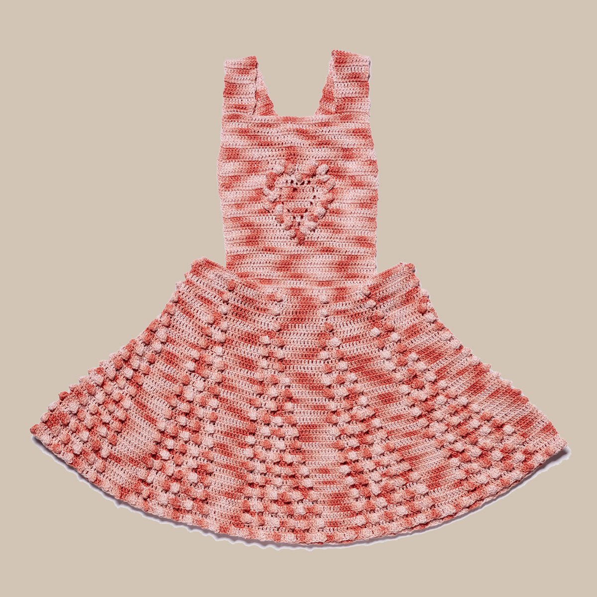 Girl's Pinafore Dress JUNE/Painted Pink