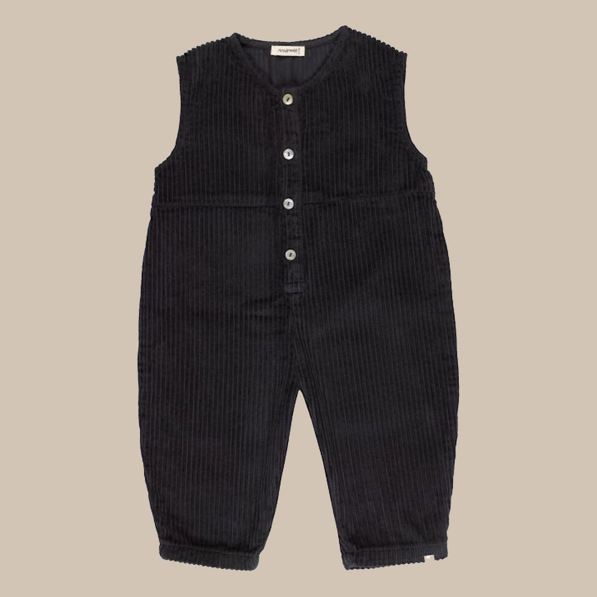 【Only 1 left】Sancho Jumpsuit Charcoal/Corduroy