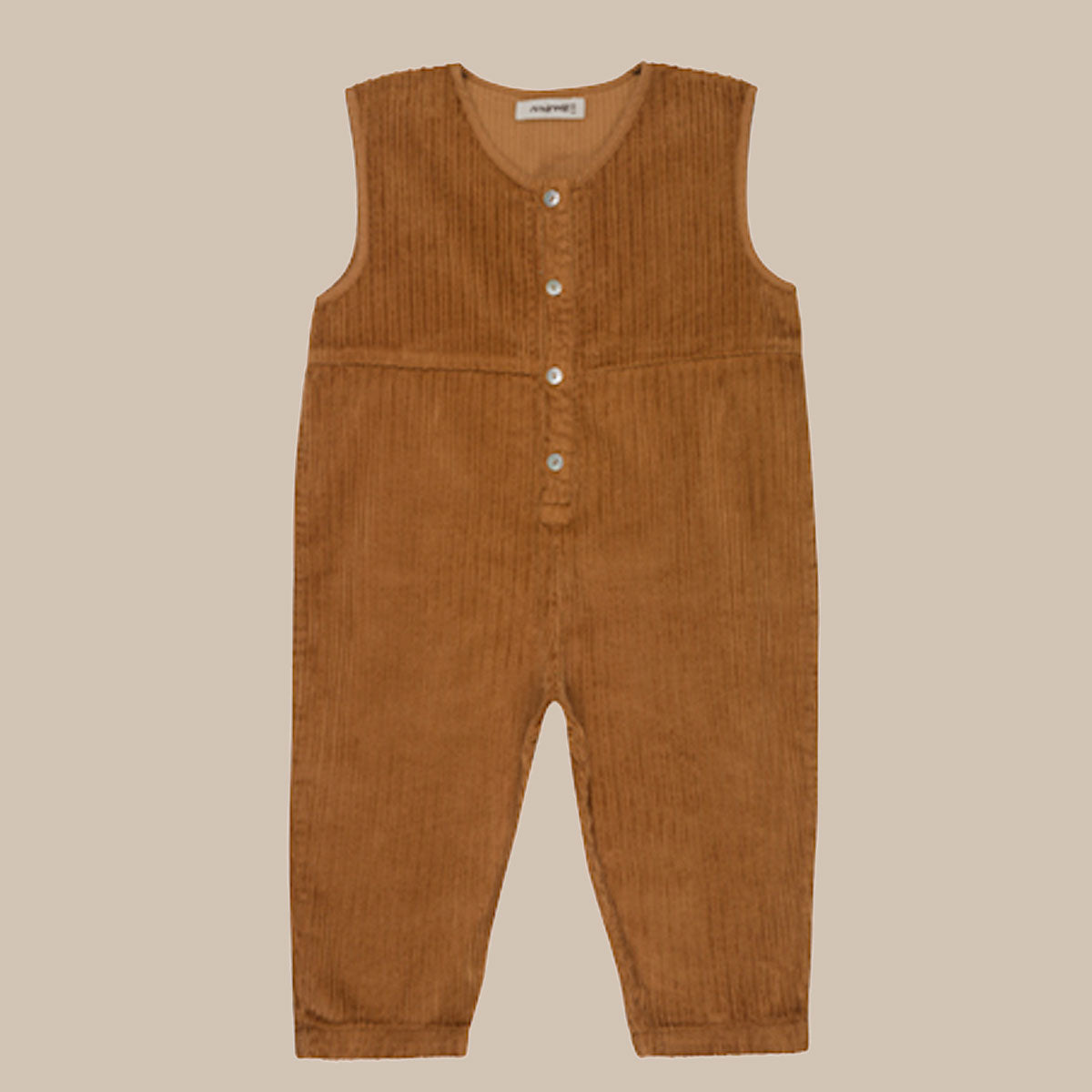 Sancho Jumpsuit Brown Sugar/Corduroy