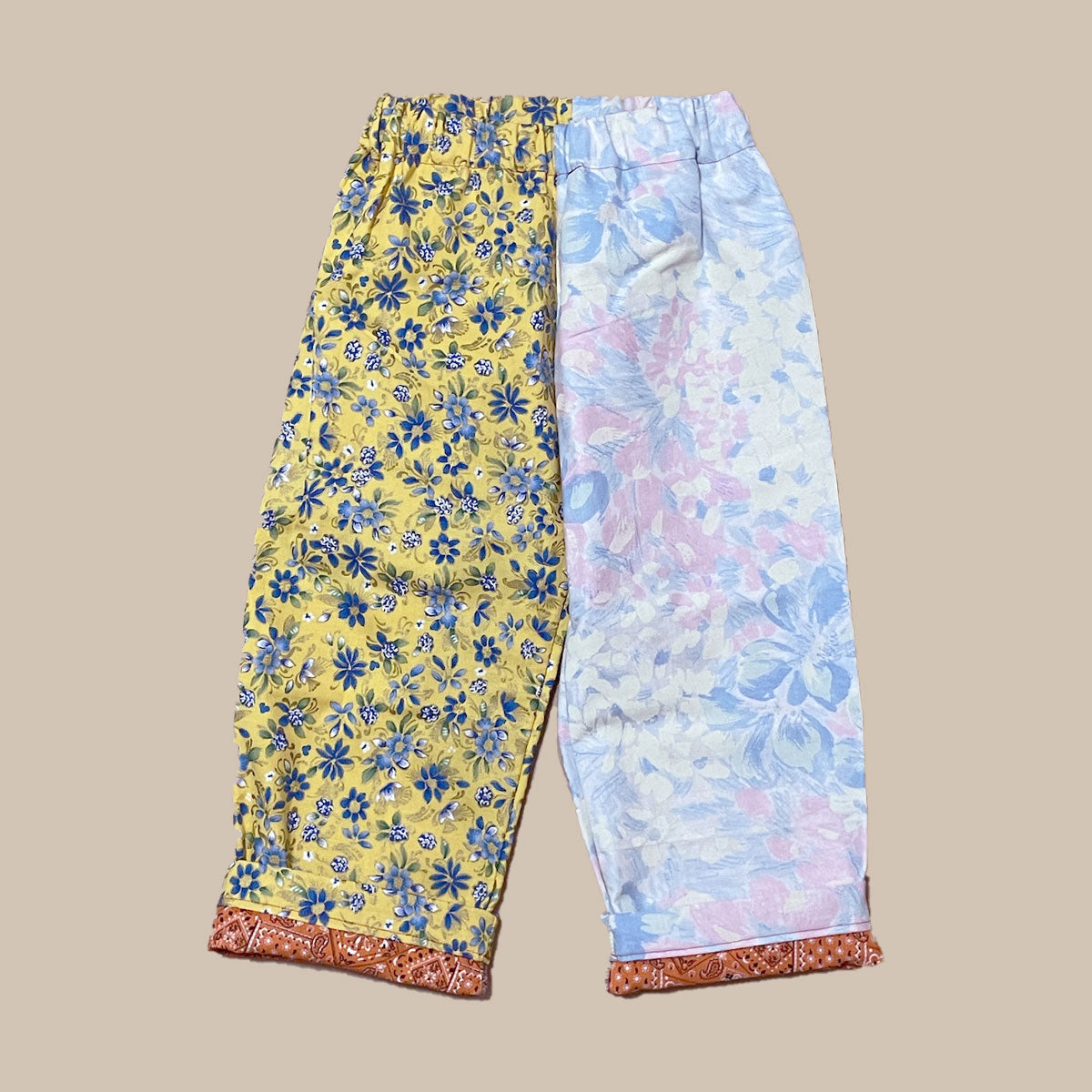 【one&only】 Vintage Fabrics Play Pants no.33-4Y