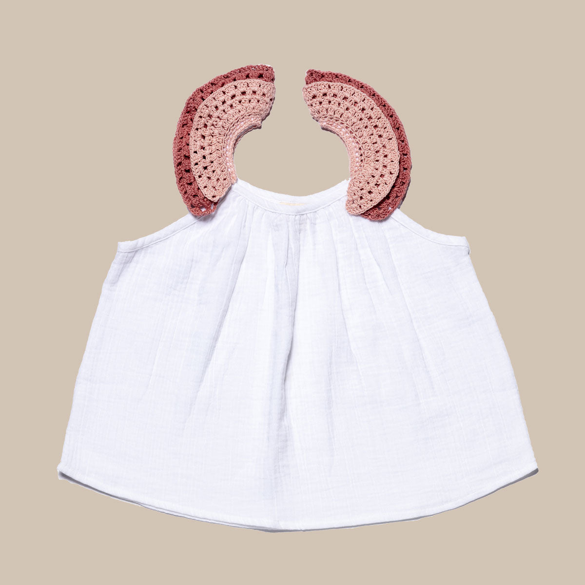 Frill Top IRIS/Combo Blush