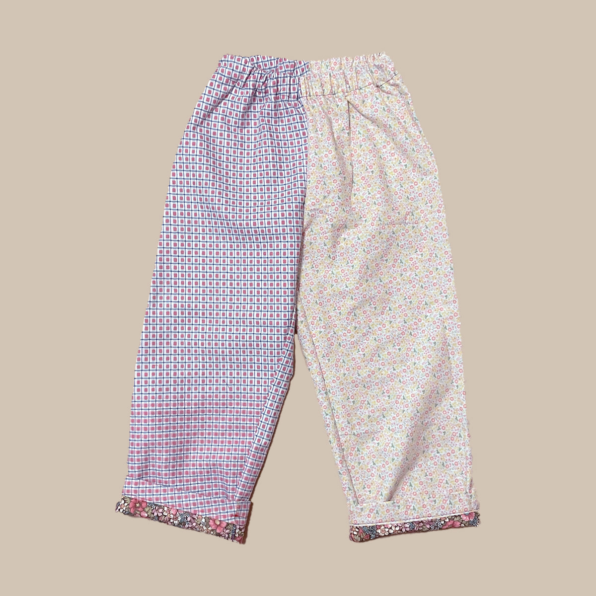 【one&only】 Vintage Fabrics Play Pants no.35-5Y