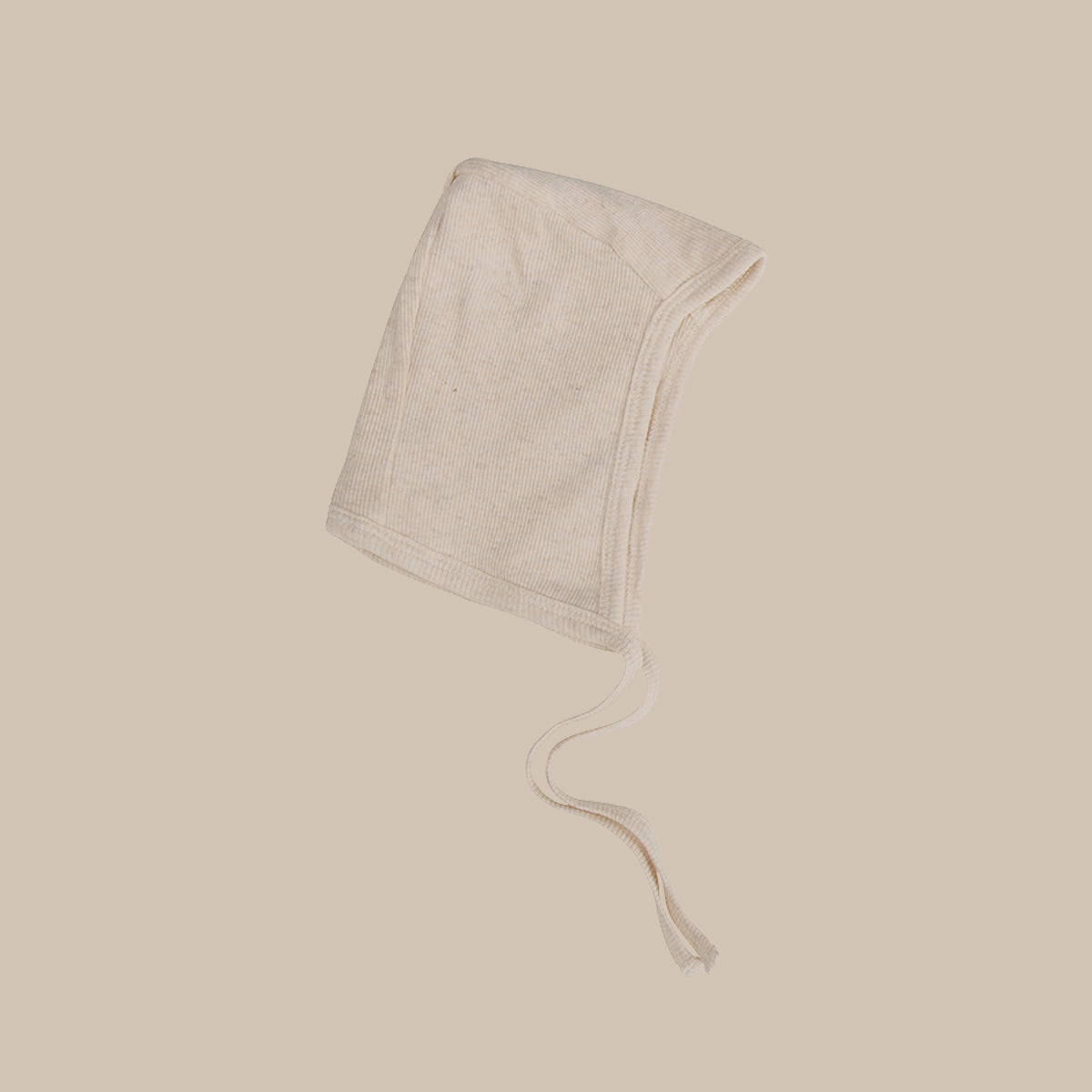 Canna baby bonnet/Light brown melange