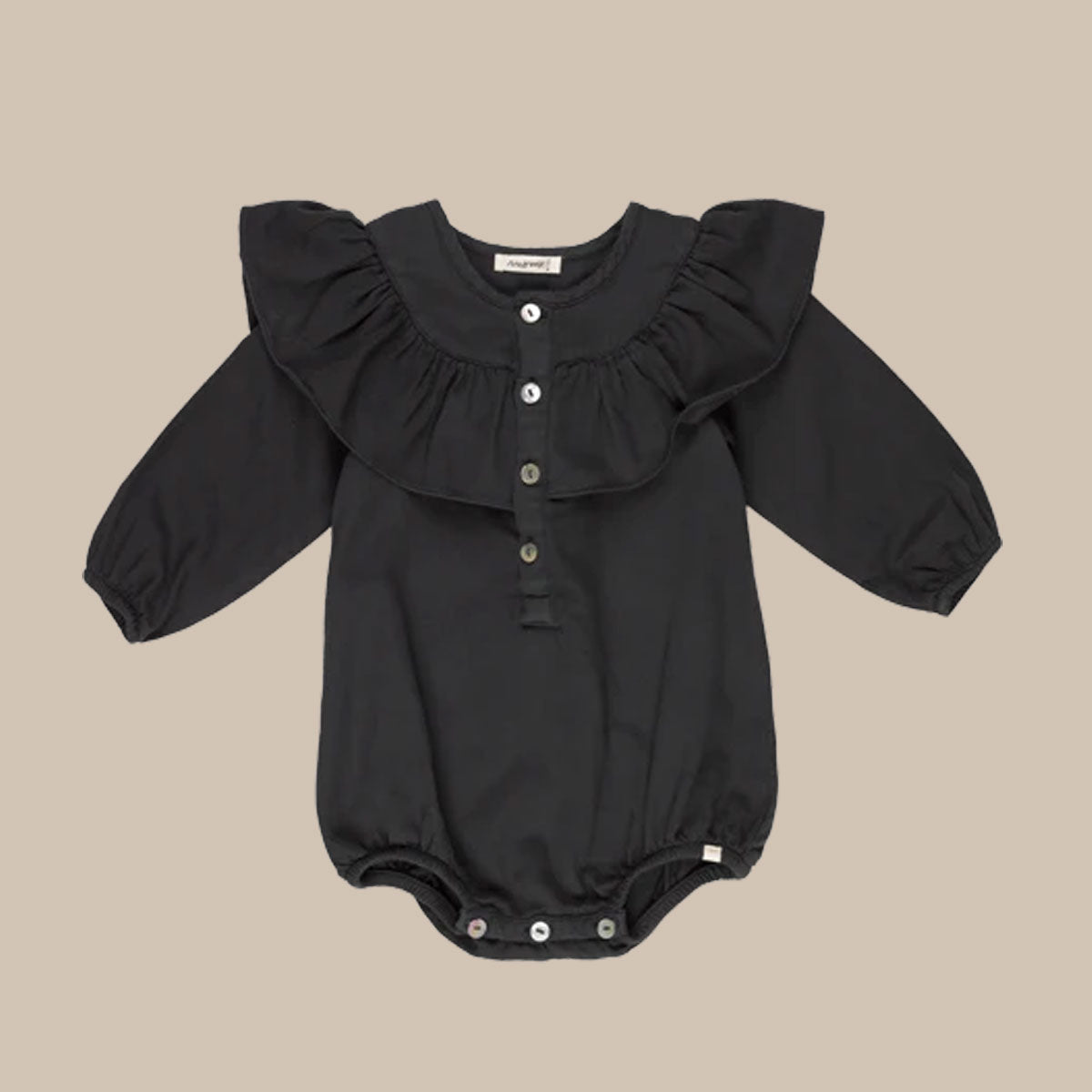 INES LONG SLEEVES BODY/Charcoal