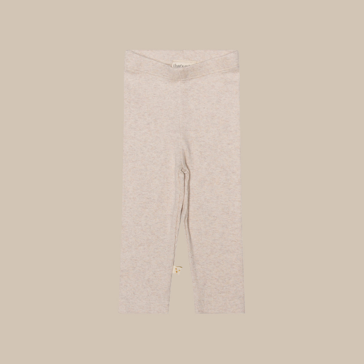Cana baby leggings/Light brown melange