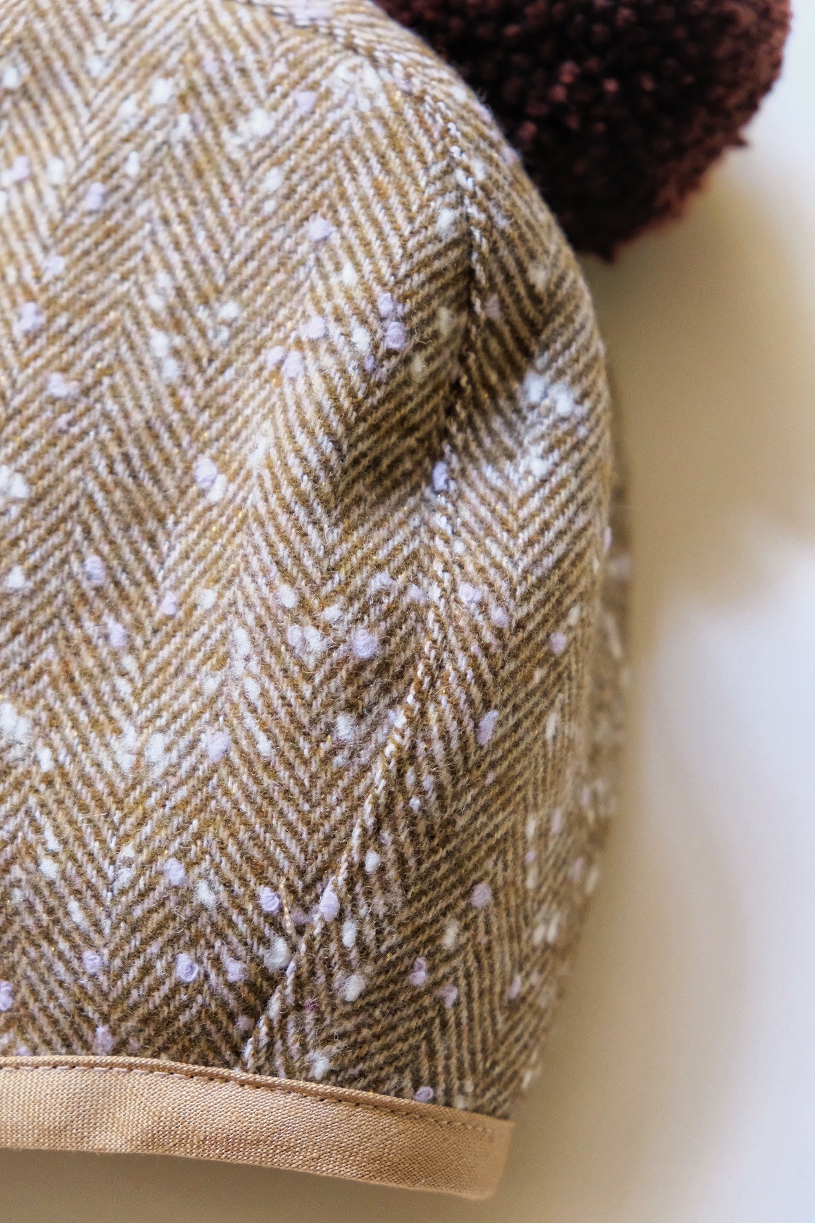 Baby Wool Pom Pom Bonnet - Freckles