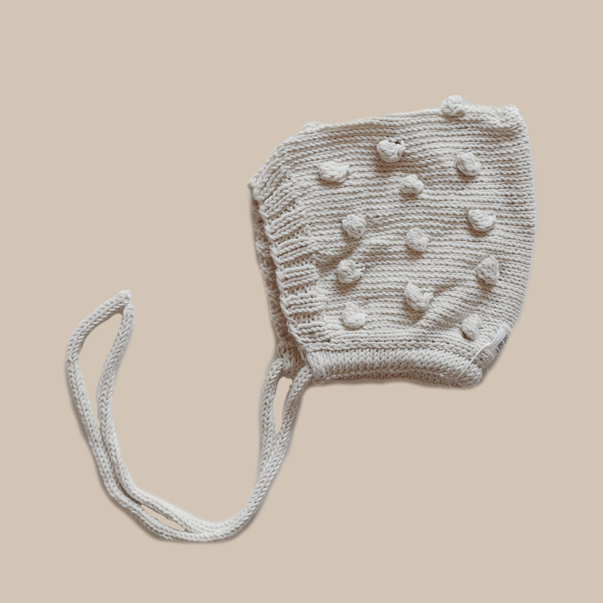 Bonnet bobble/Ecru