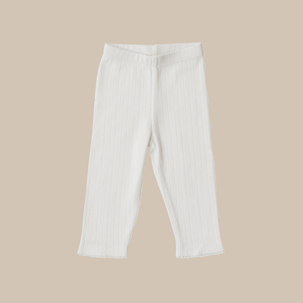 Asher baby leggings/Antique white