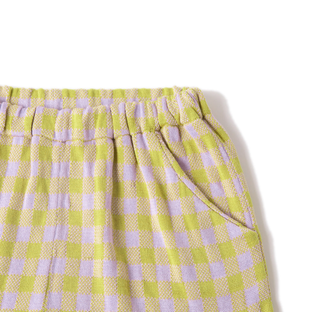 COLOURED SHORTS/LIME/PURPLE