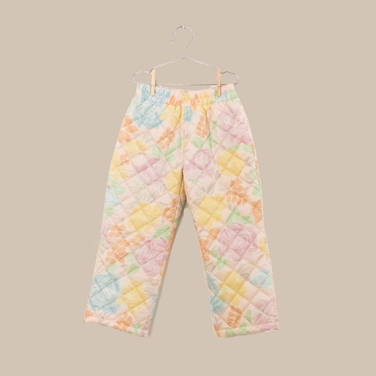 PASTELS FLOWERS SKI PANTS/PASTELS