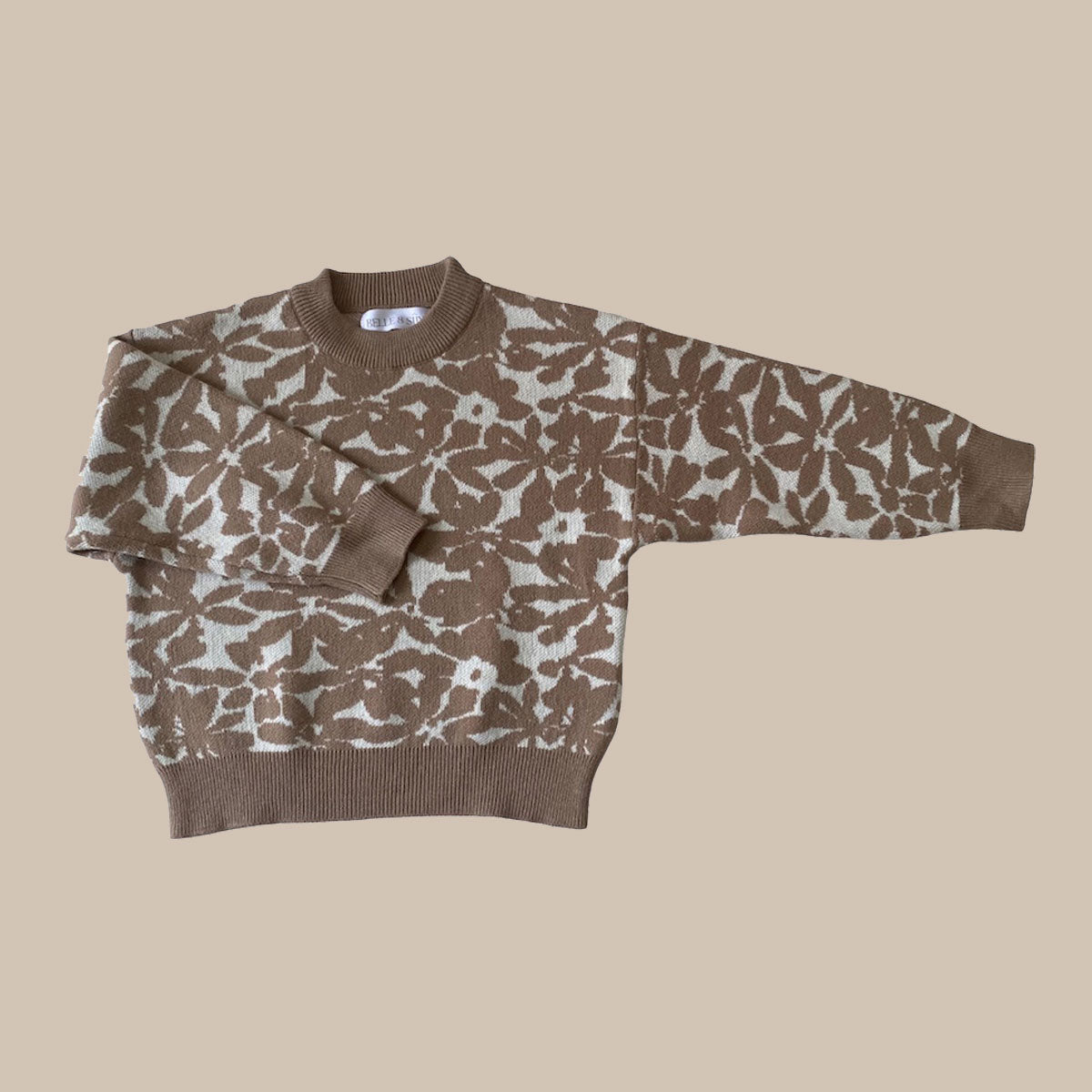 KNIT SWEATER/WATERLILY