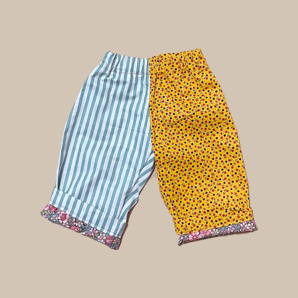 【one&only】 Vintage Fabrics Play Pants no.23-1Y