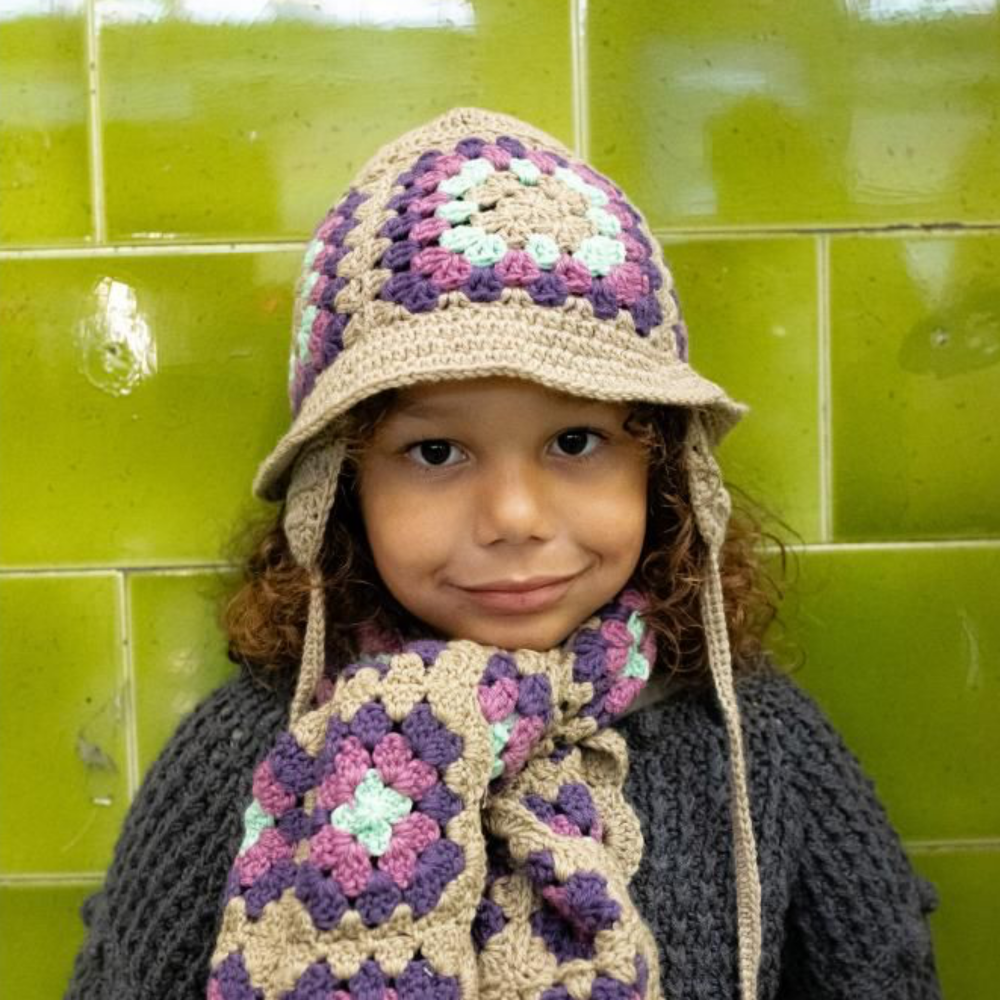 Woolen Hat AVERY/Purple