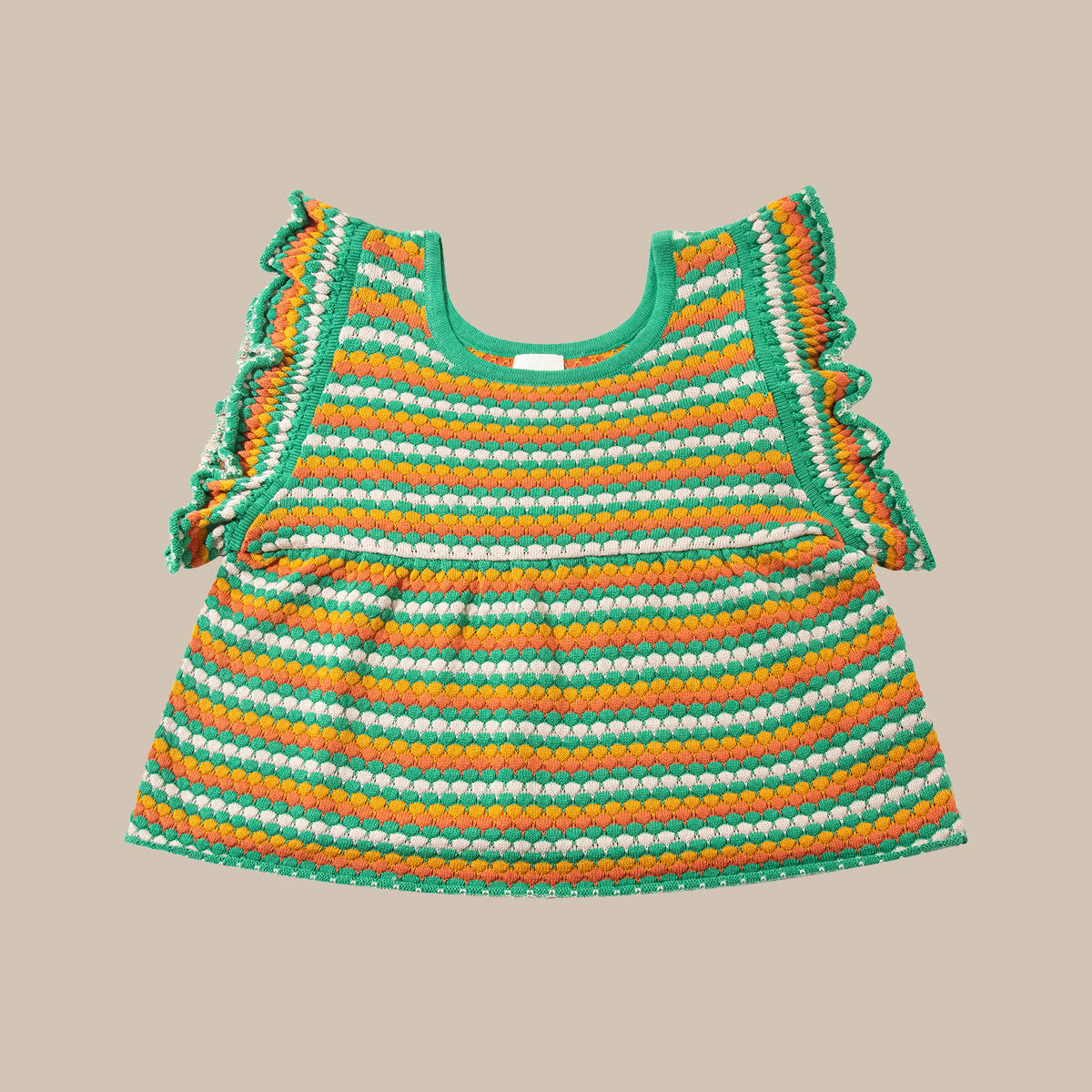 BUBBLE BLOUSE/GREEN
