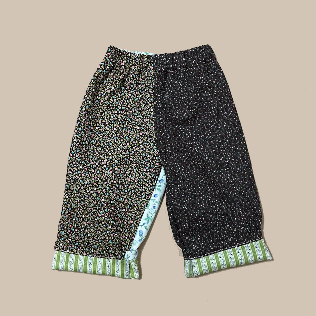 【one&only】 Vintage Fabrics Play Pants no.6-2Y