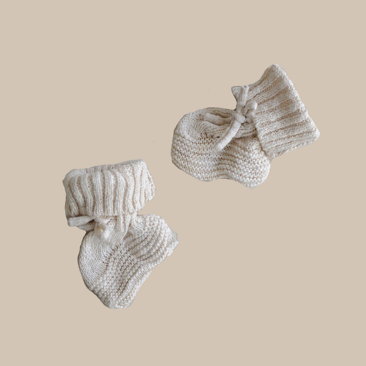 【Only 1 left】BOOTIES/NATURAL WHITE
