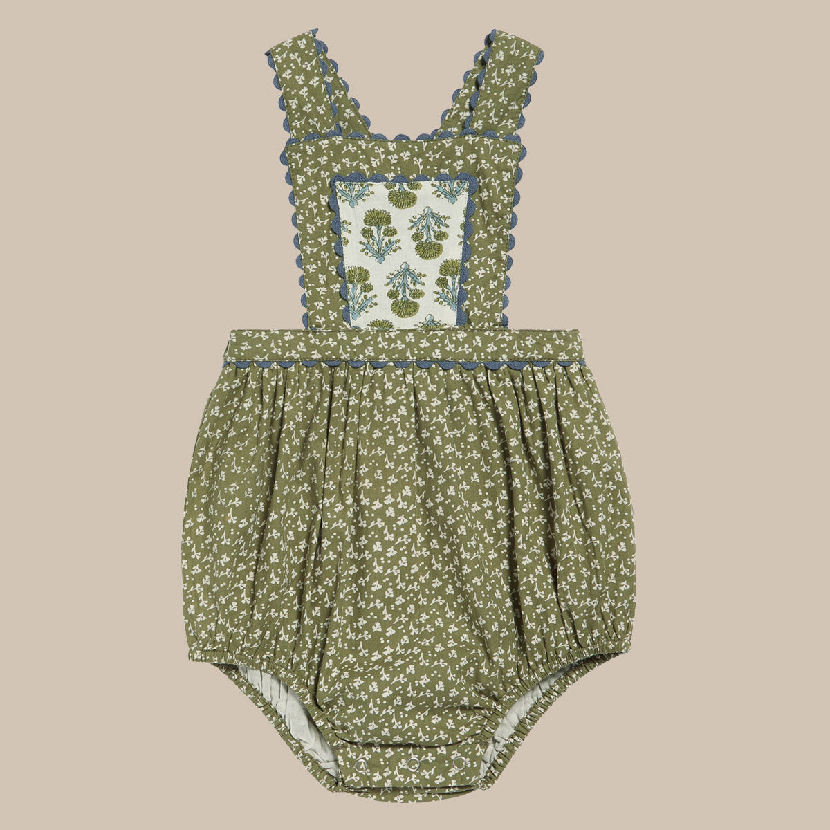Dhalia Romper Hawthorn Floral