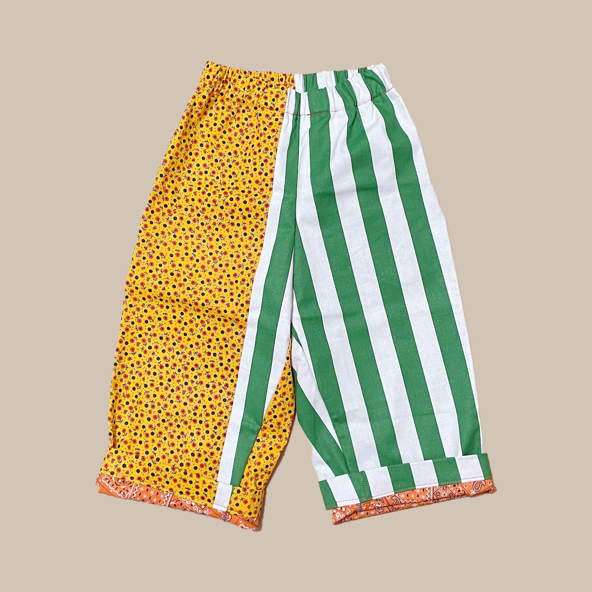 【one&only】 Vintage Fabrics Play Pants no.30-3Y