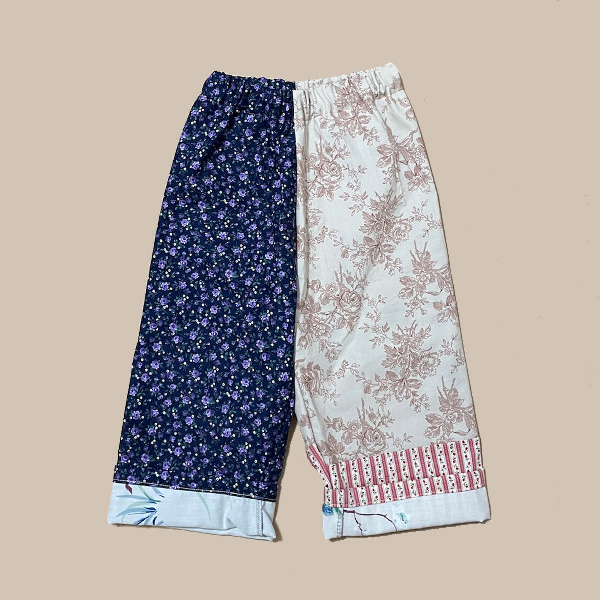 【one&only】 Vintage Fabrics Play Pants no.10-3Y