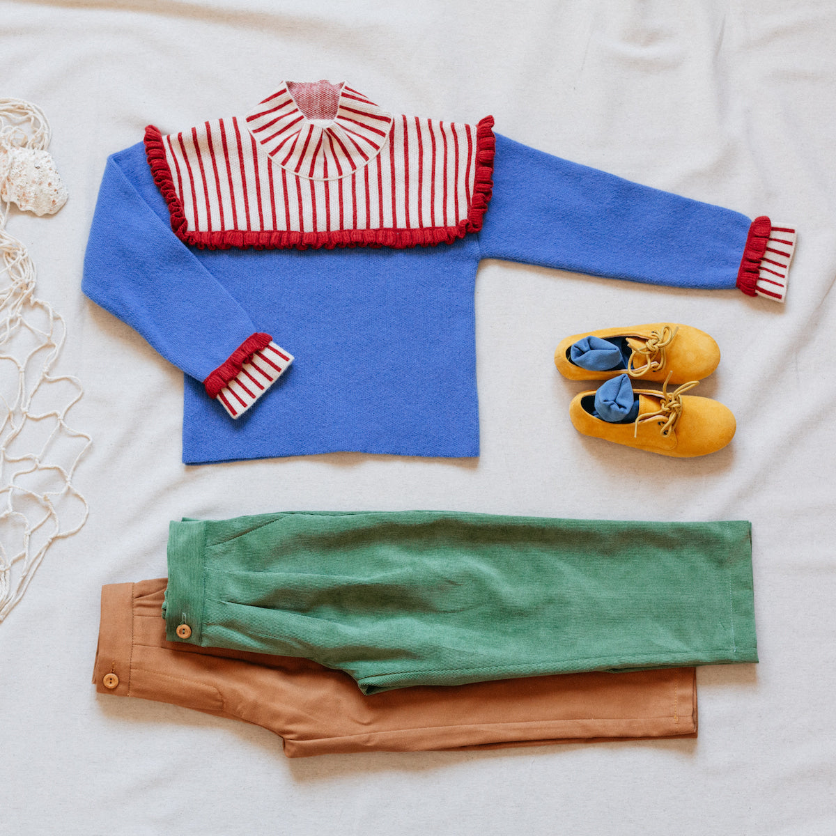 High collar vintage jersey