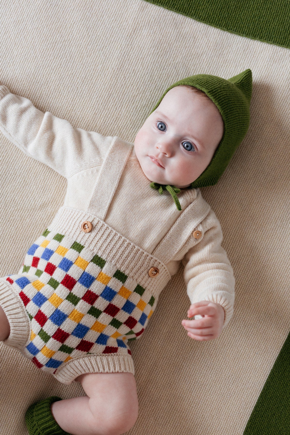 Checkerboard straps bloomer