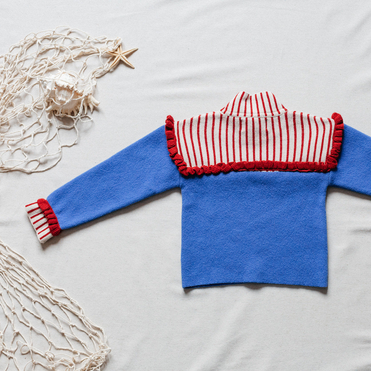High collar vintage jersey