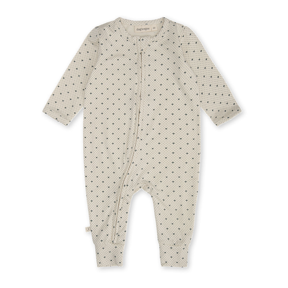 Elliotte onesie/Lots of love sky