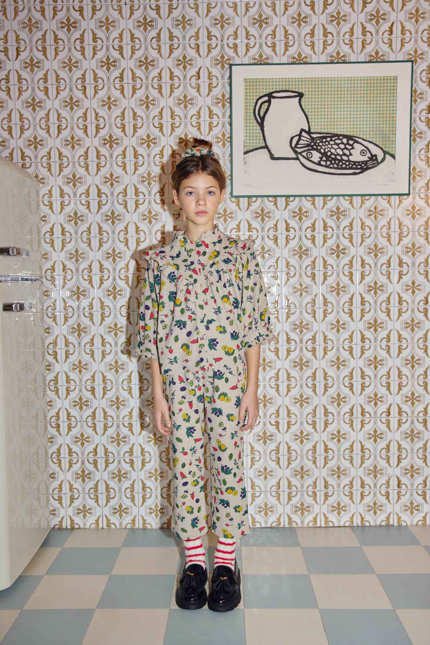 FARM BLOUSE/BEIGE