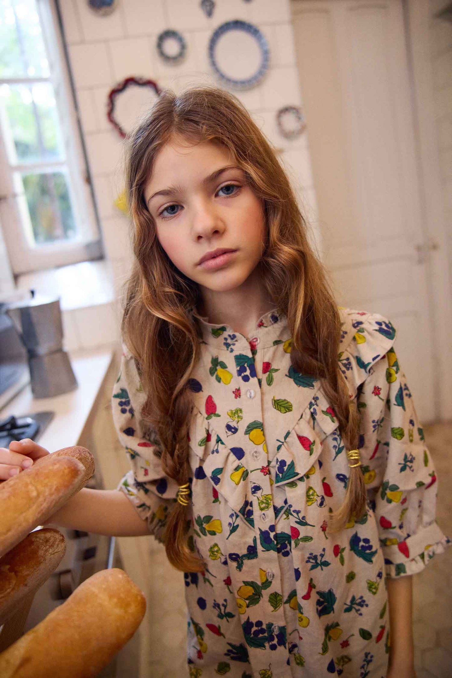 FARM DRESS/BEIGE