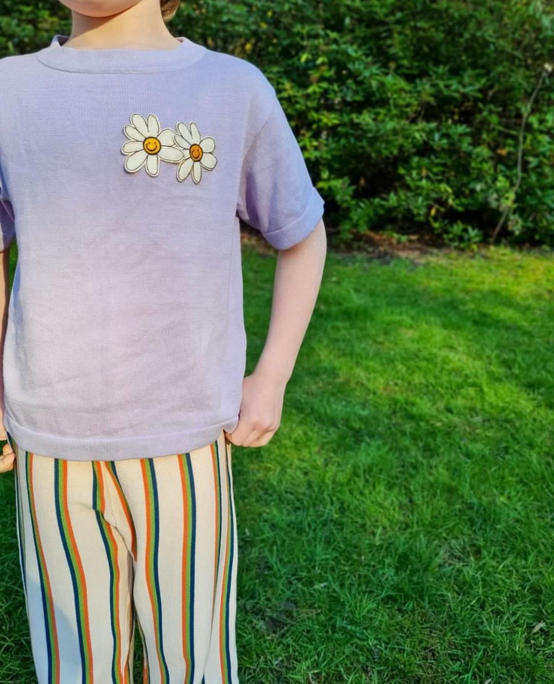 CASUAL TROUSERS (ANKLE LENGTH)
/CREAM/MULTI COLOR