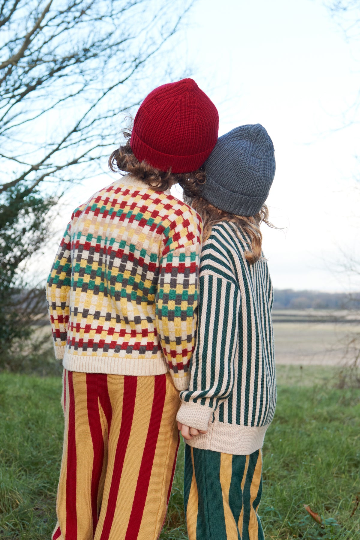 PATTERNED JUMPER/MULTICOLOR