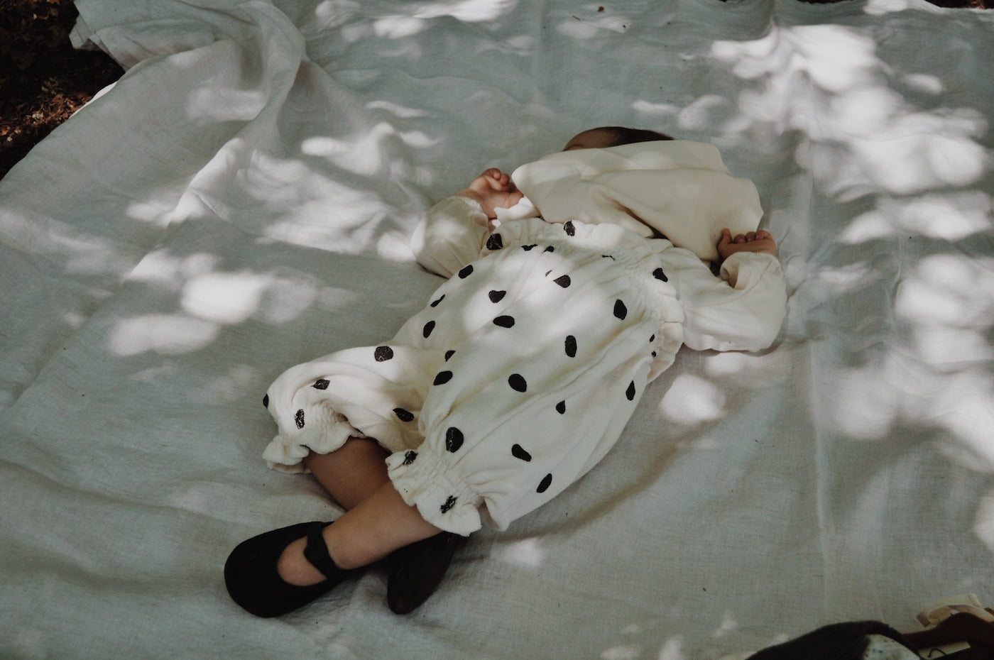Gabriel Jumpsuit Dots/Terry
