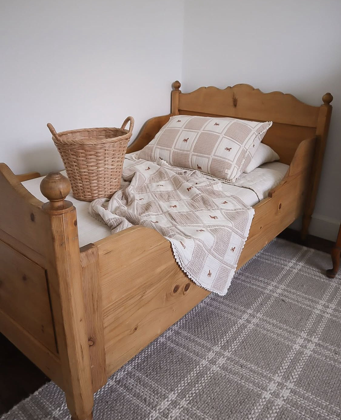 patchwork blanket - pony