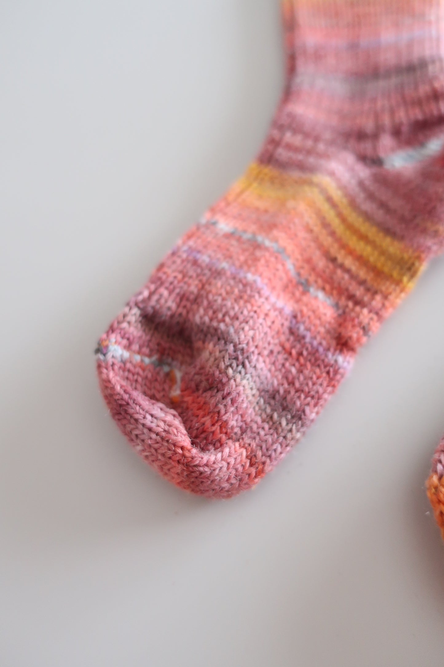 Woolen children's socks - pink