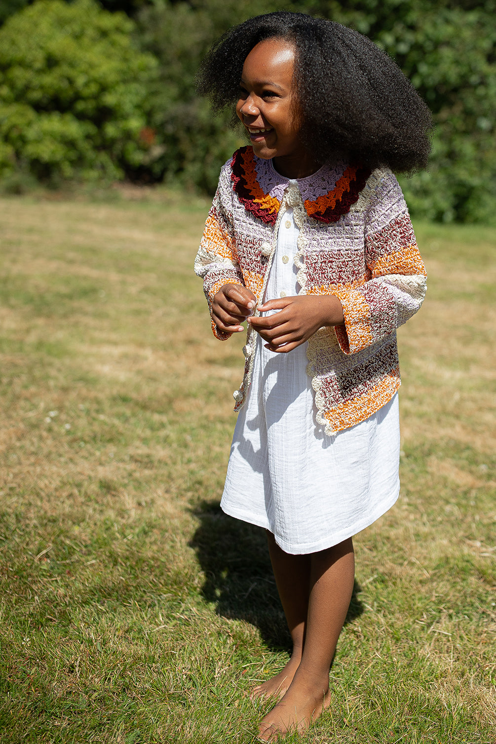 Cardigan HARLOW Multi/Combo Lilac