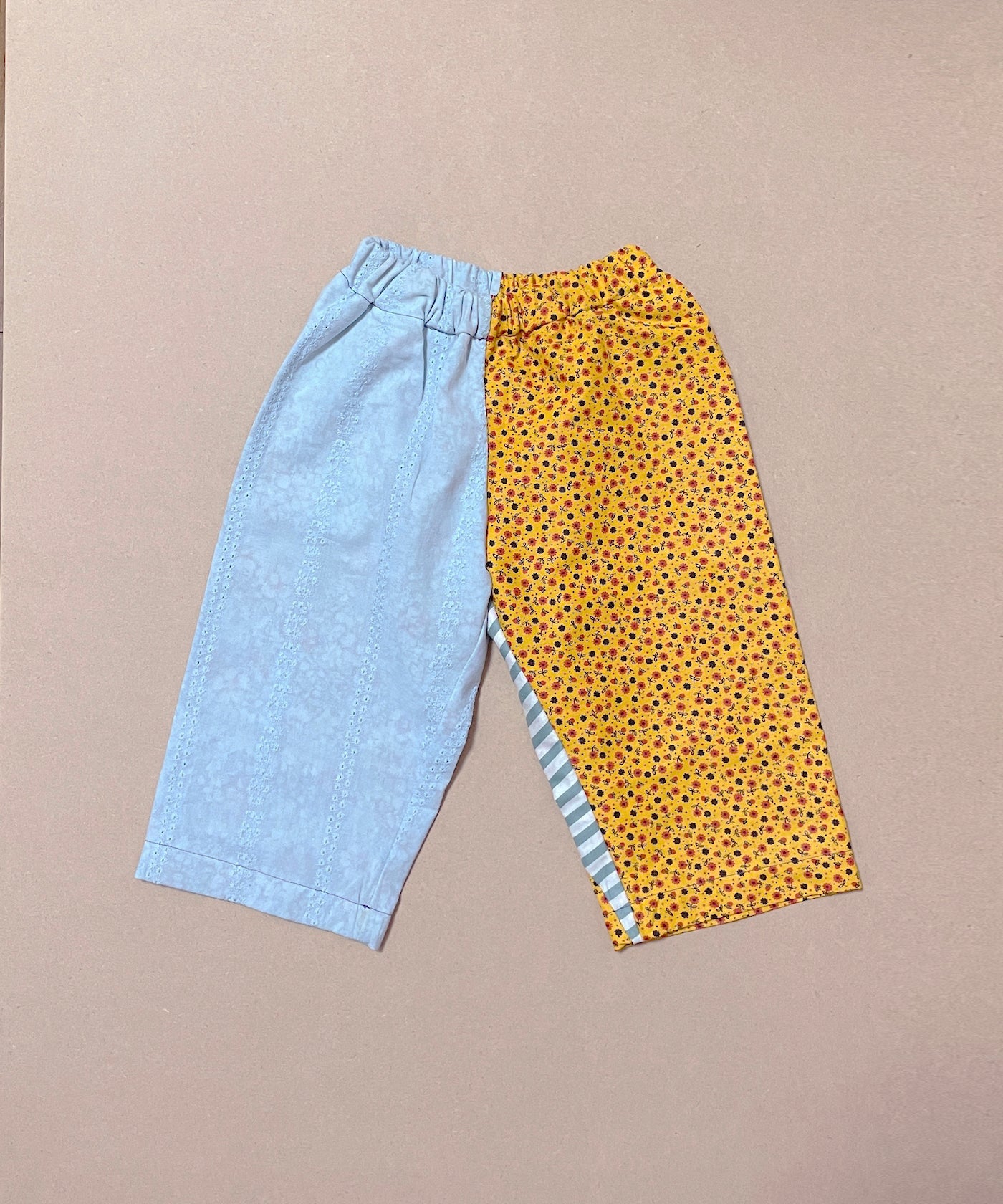 【one&only】 Vintage Fabrics Play Pants no.21-1Y
