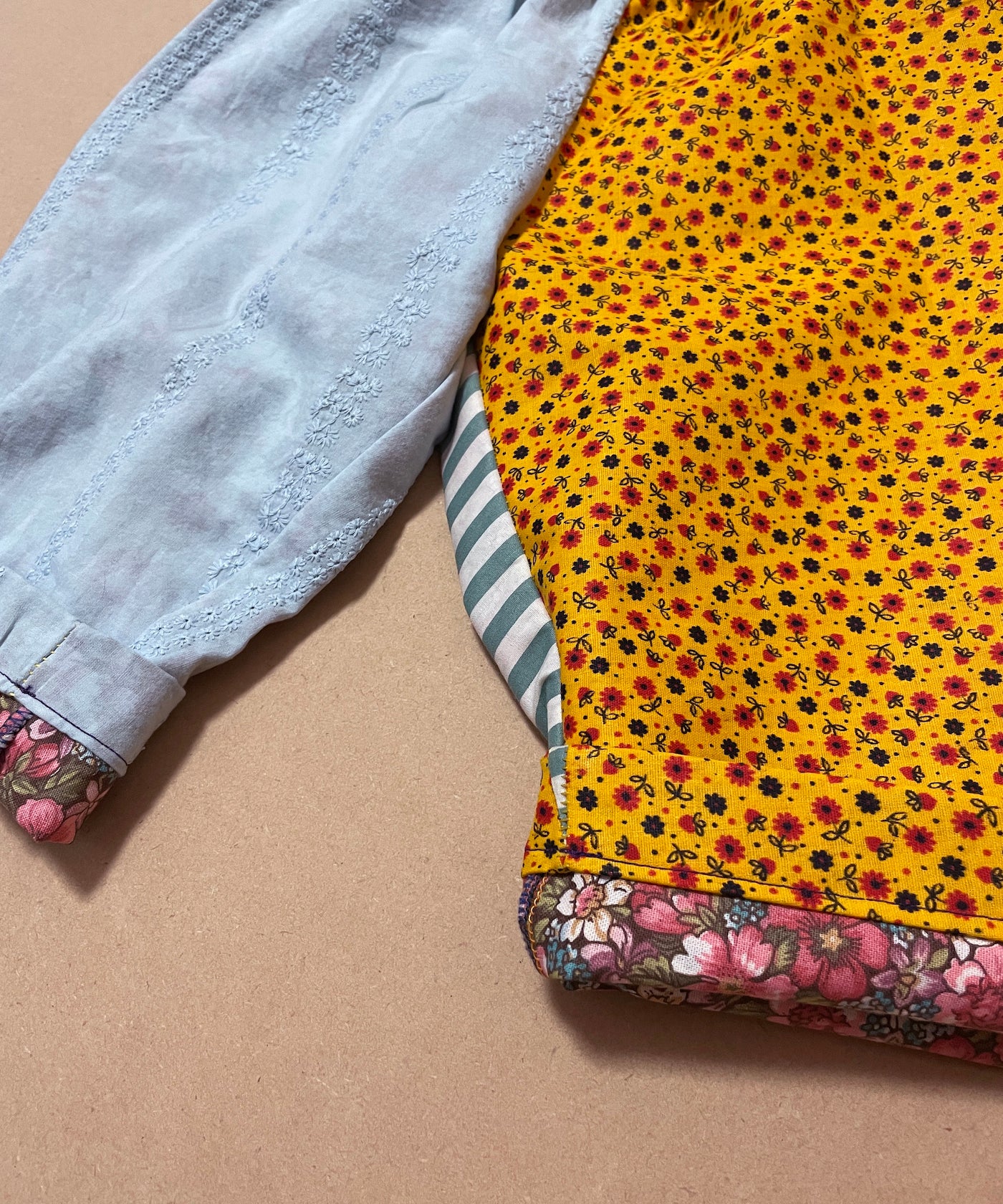 【one&only】 Vintage Fabrics Play Pants no.21-1Y
