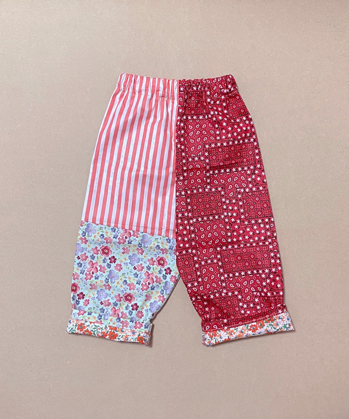 【one&only】 Vintage Fabrics Play Pants no.25-2Y