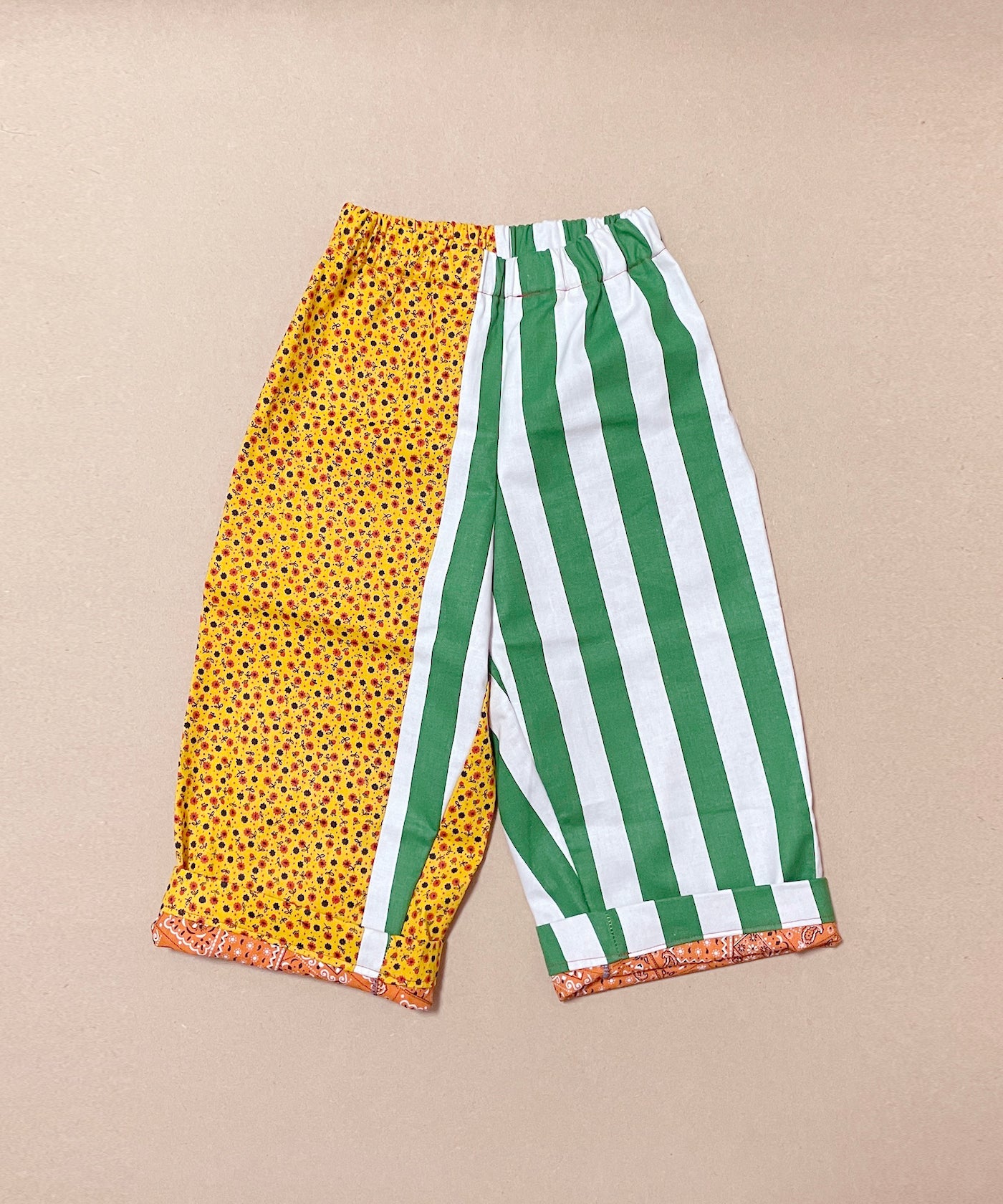【one&only】 Vintage Fabrics Play Pants no.30-3Y