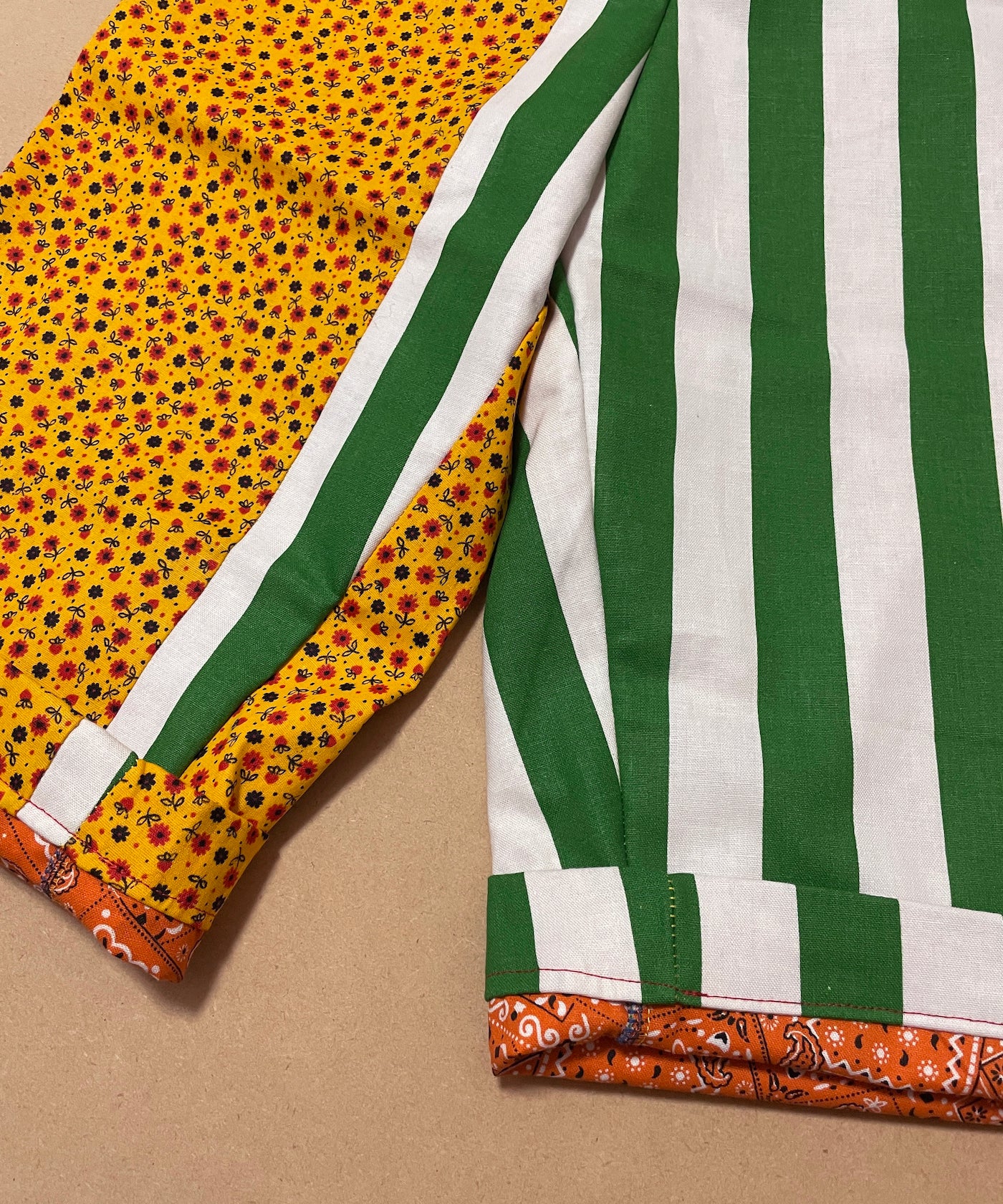【one&only】 Vintage Fabrics Play Pants no.30-3Y