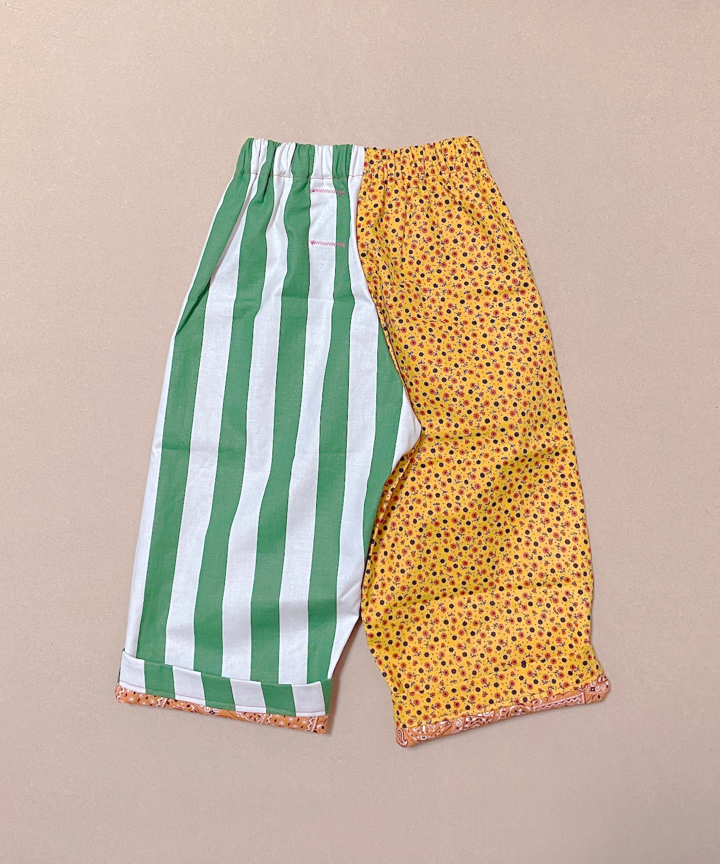 【one&only】 Vintage Fabrics Play Pants no.30-3Y