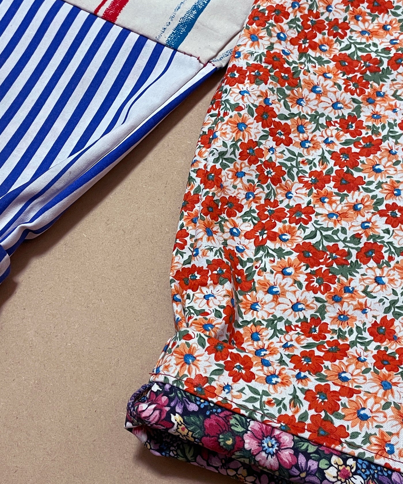 【one&only】 Vintage Fabrics Play Pants no.34-4Y