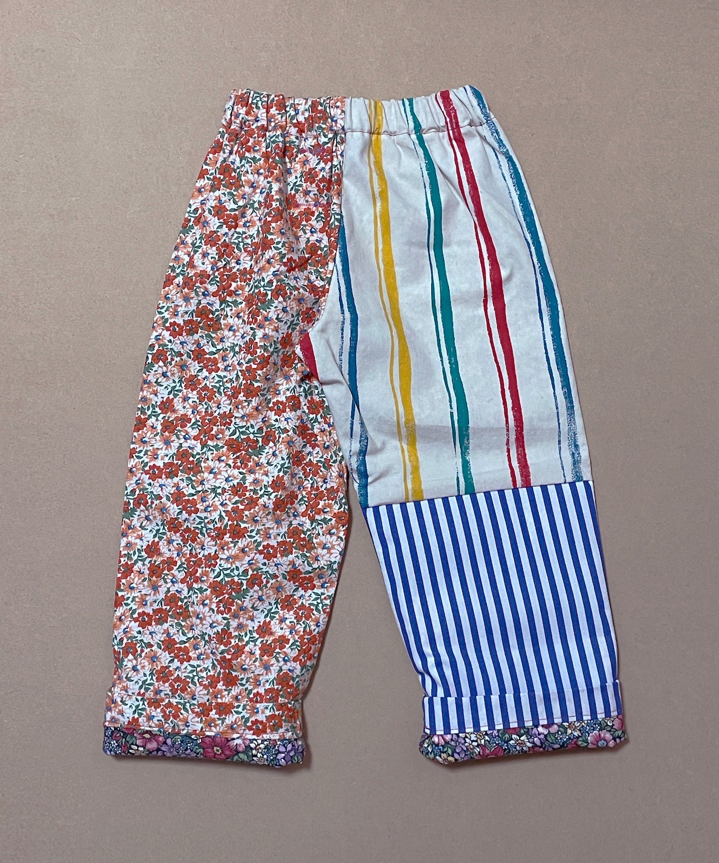 【one&only】 Vintage Fabrics Play Pants no.34-4Y