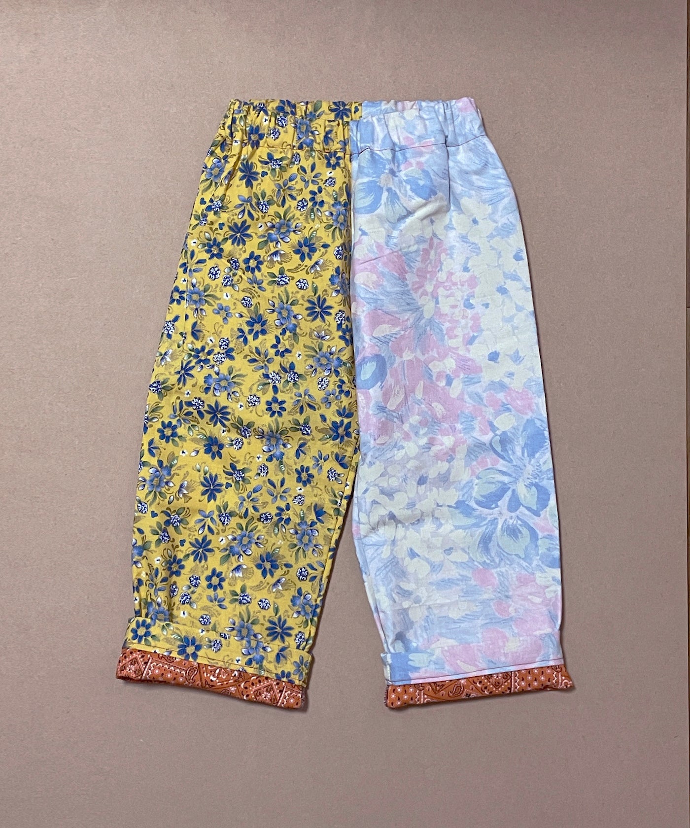 【one&only】 Vintage Fabrics Play Pants no.33-4Y