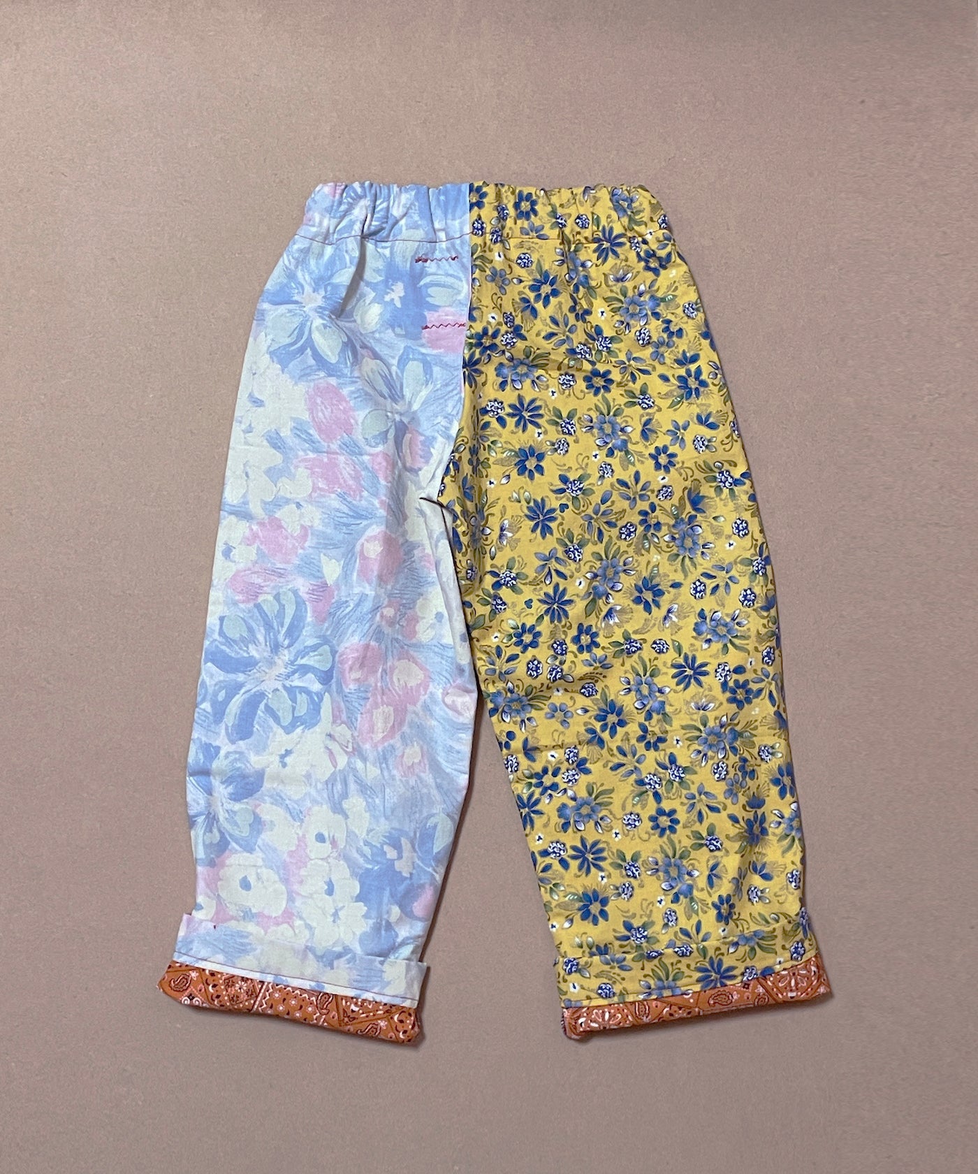 【one&only】 Vintage Fabrics Play Pants no.33-4Y
