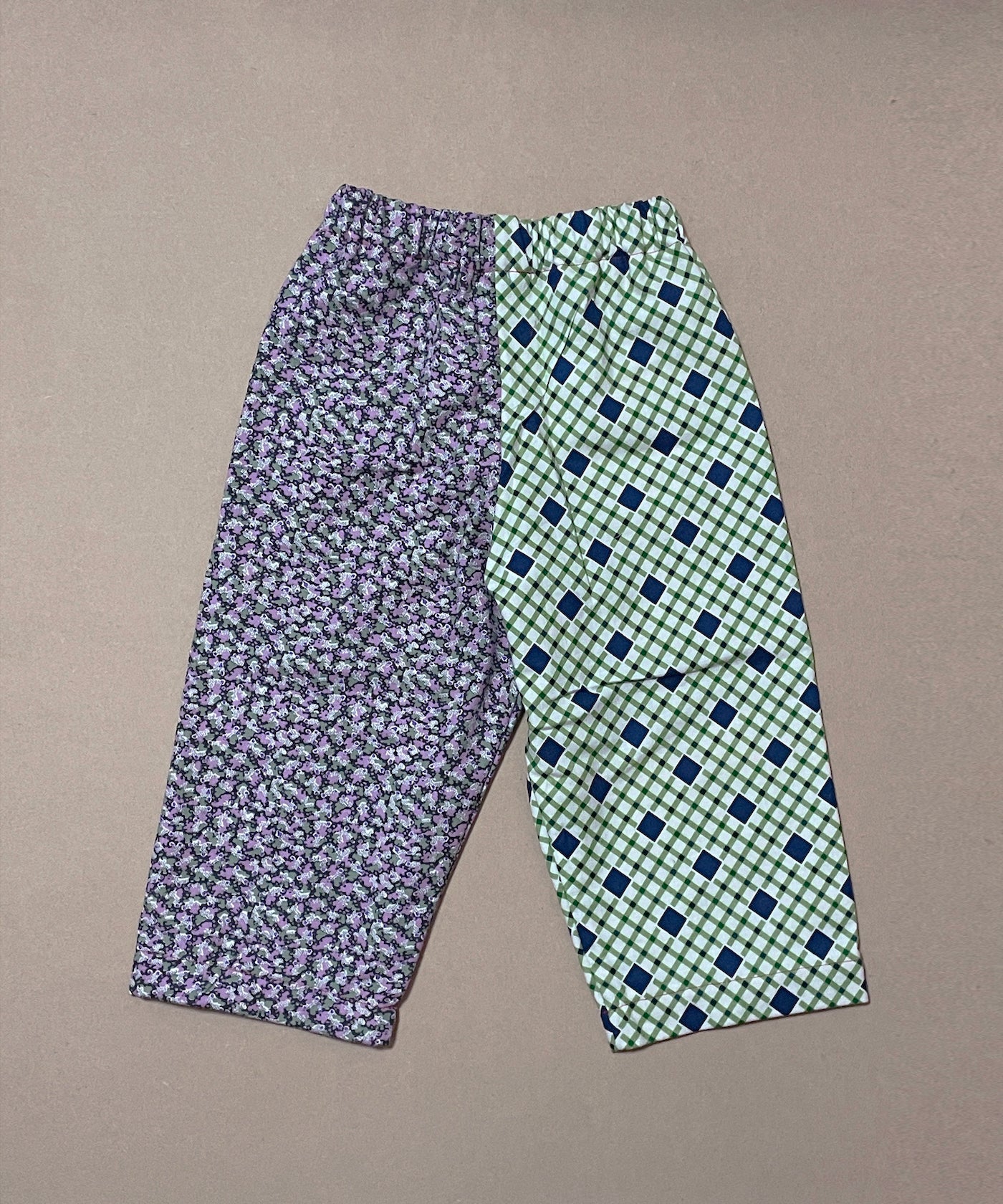 【one&only】 Vintage Fabrics Play Pants no.28-2Y