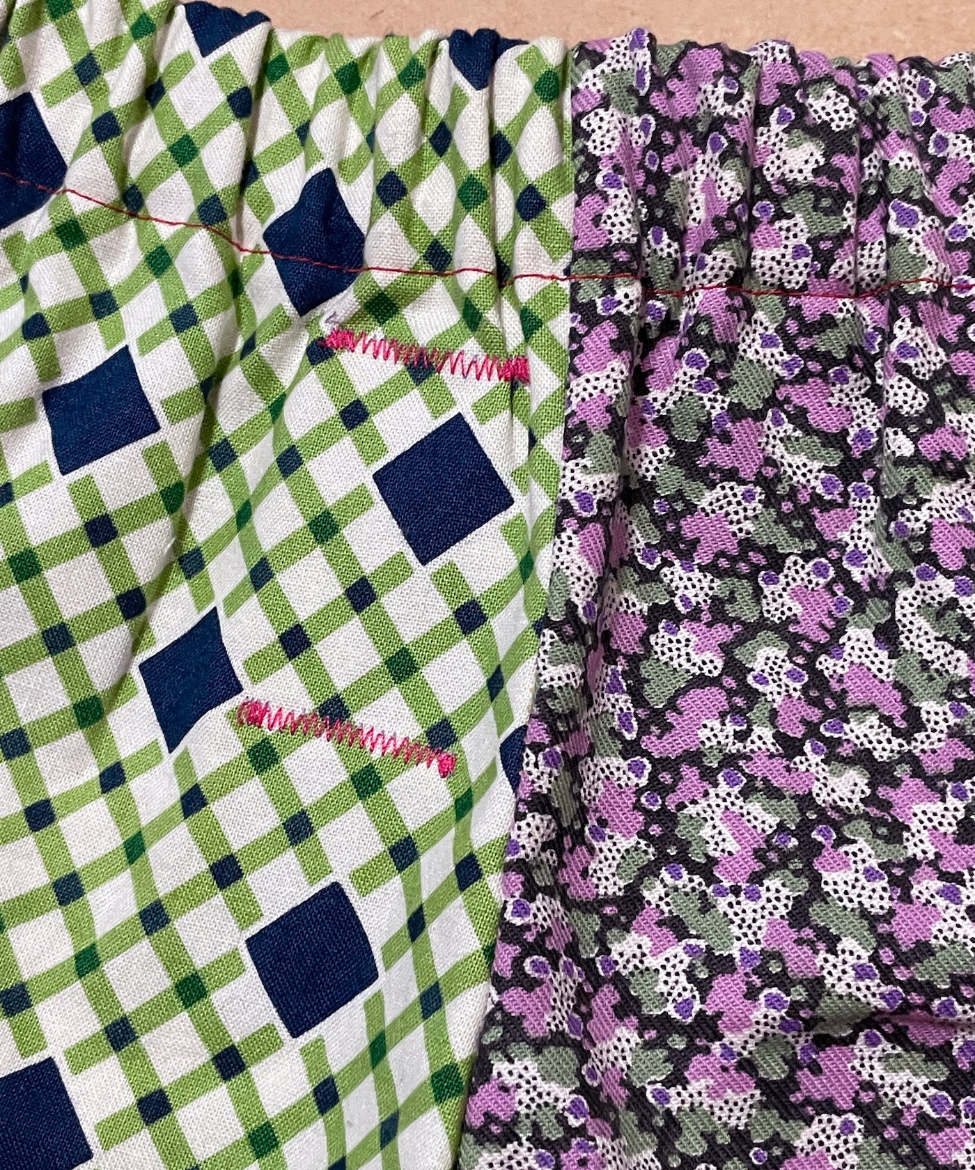 【one&only】 Vintage Fabrics Play Pants no.28-2Y