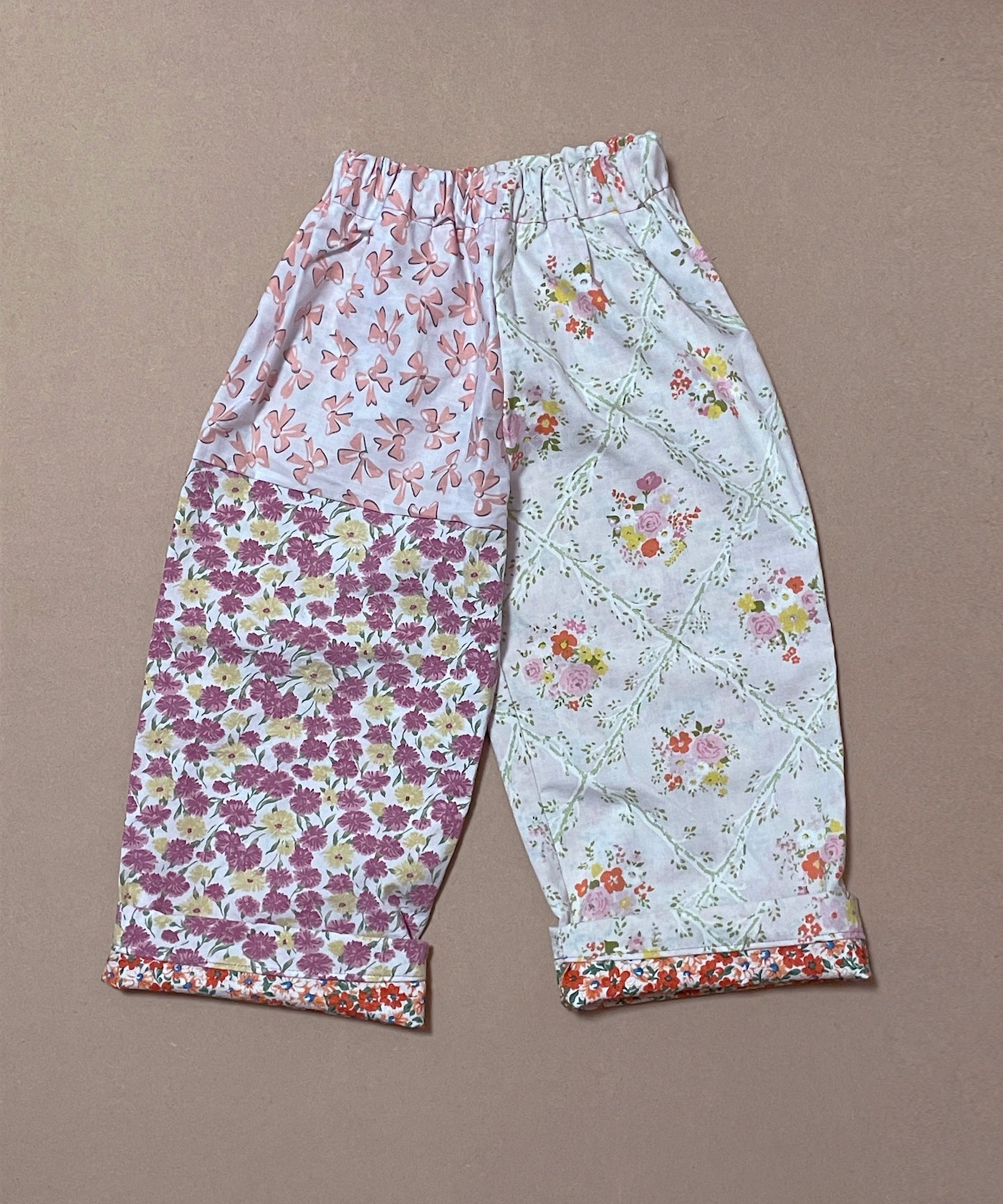 【one&only】 Vintage Fabrics Play Pants no.29-3Y