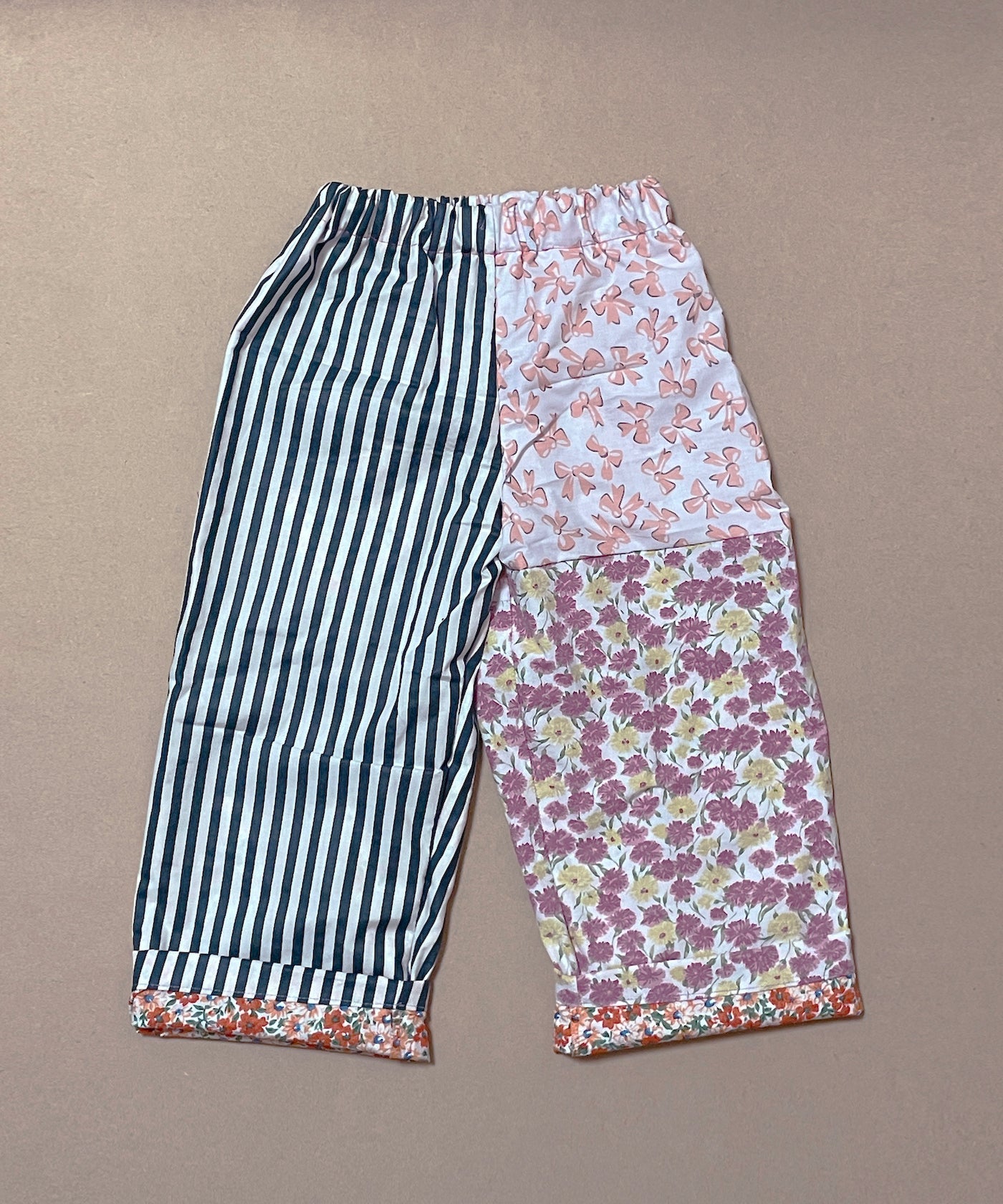 【one&only】 Vintage Fabrics Play Pants no.32-3Y