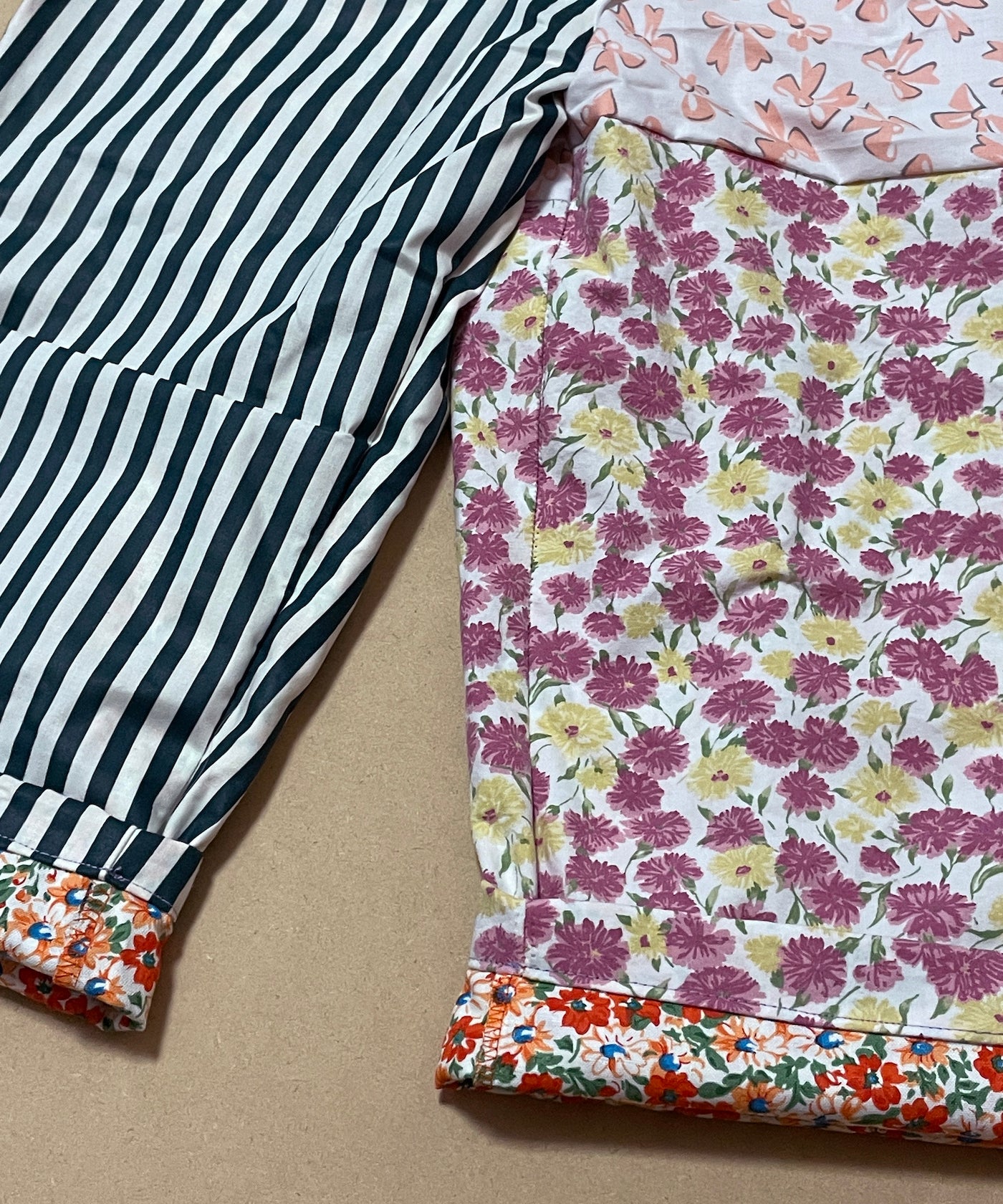 【one&only】 Vintage Fabrics Play Pants no.32-3Y